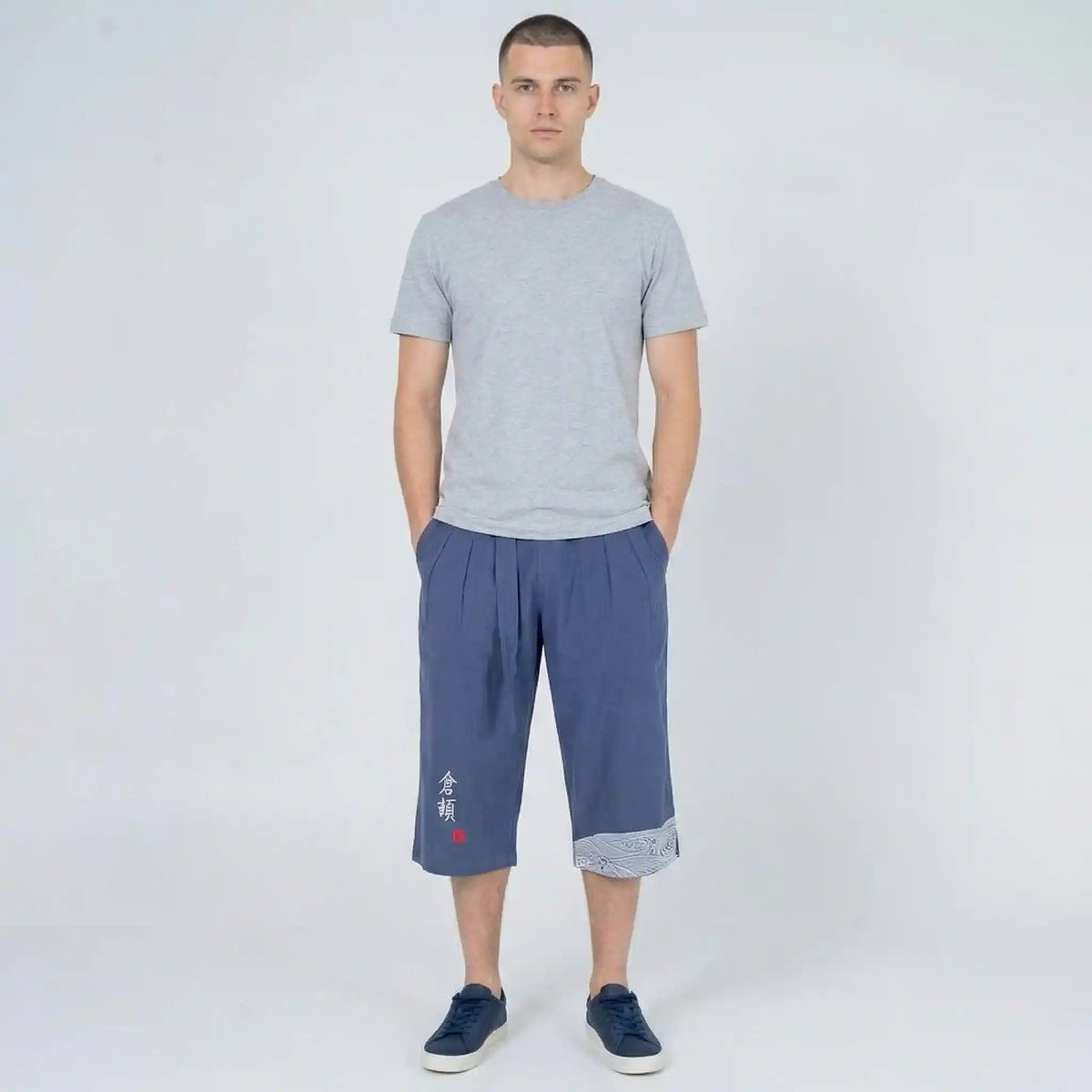 Hikarune 08 - Pantalon court confort japonais