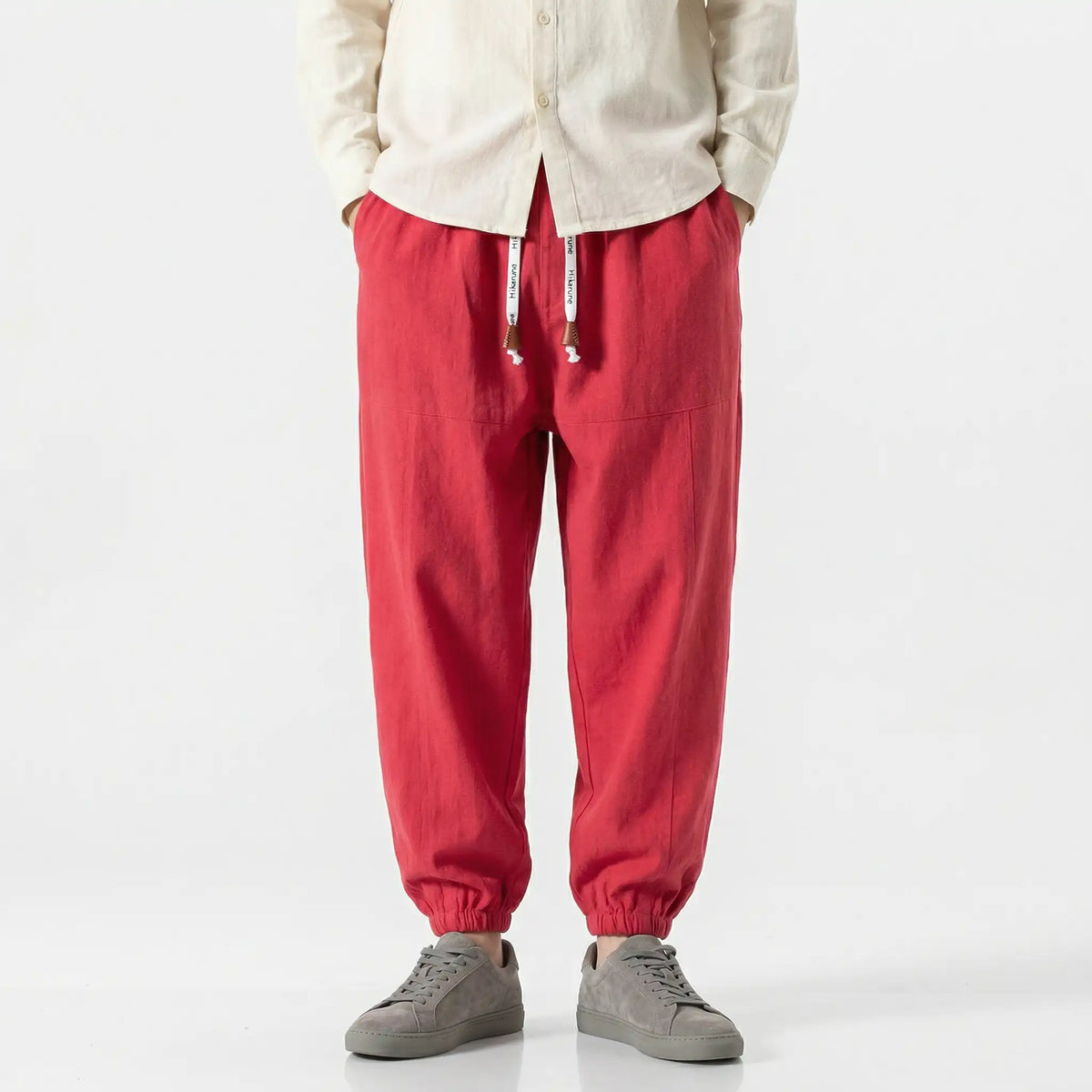 Hikarune 11 - Pantalon harem confort en coton