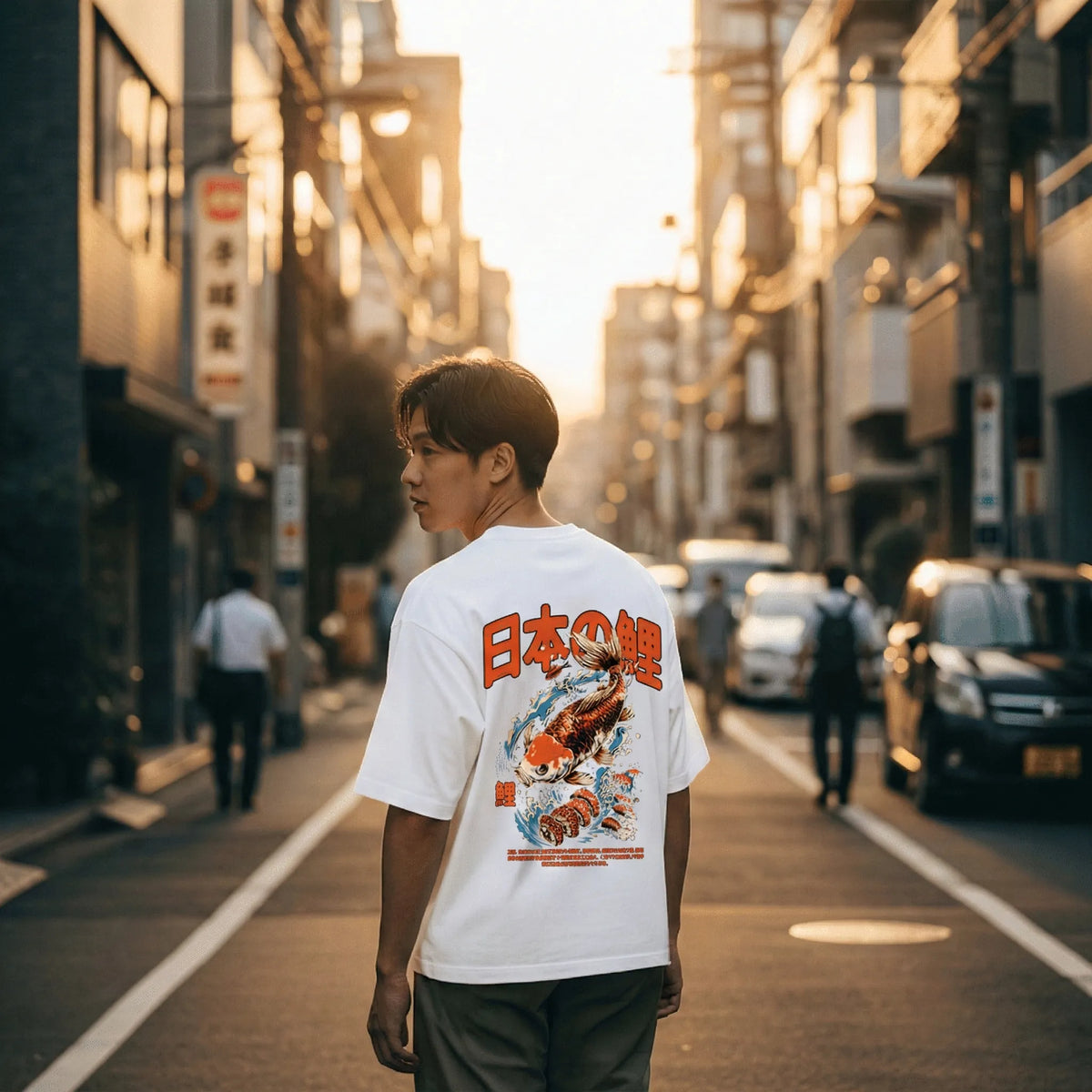 Hikarune J14 - T-shirt japonais oversize