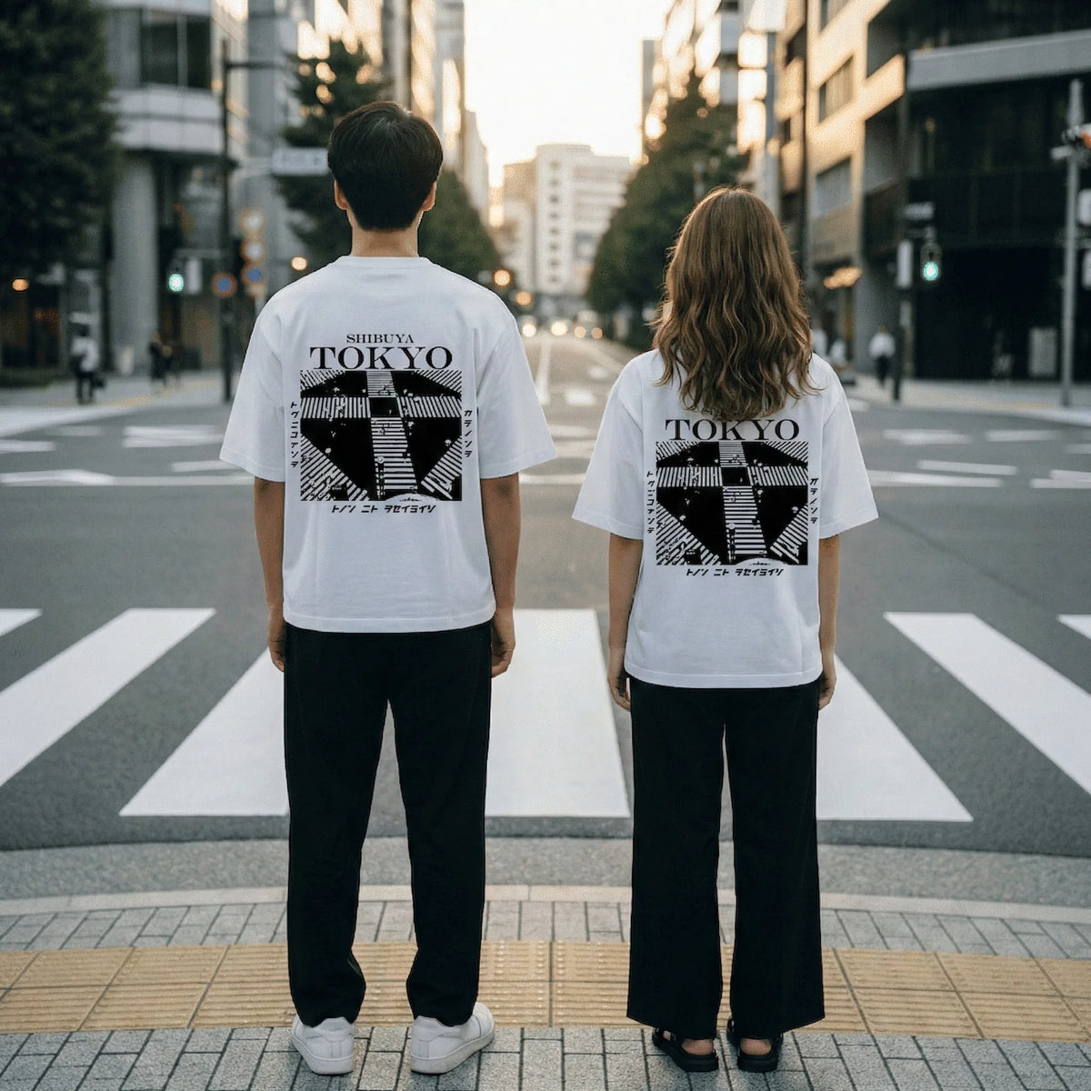 Hikarune J09 - T-shirt japonais oversize