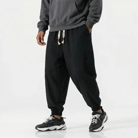 Hikarune 11 - Pantalon harem confort en coton