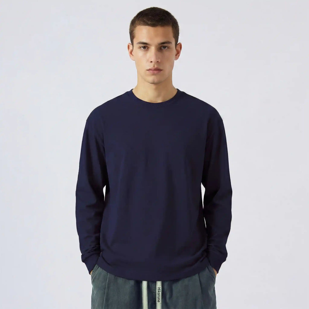 Hikarune J19 - T-shirt oversize à manches longues (280GSM)