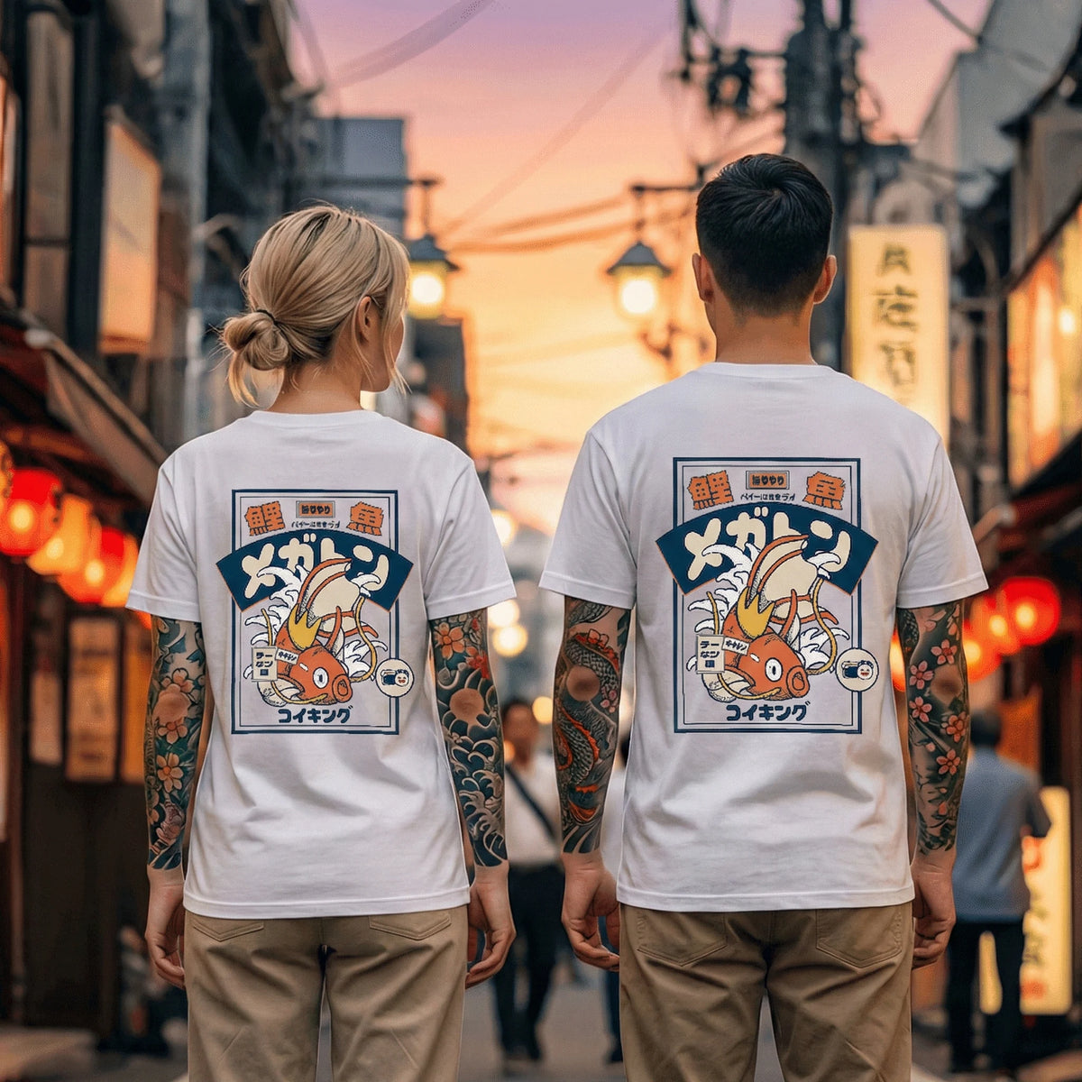 Hikarune J18 - T-shirt japonais oversize