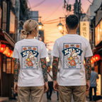 Hikarune J18 - T-shirt japonais oversize