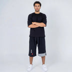 Hikarune 08 - Pantalon court confort japonais