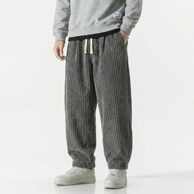 Hikarune 15 - Pantalon en velours côtelé