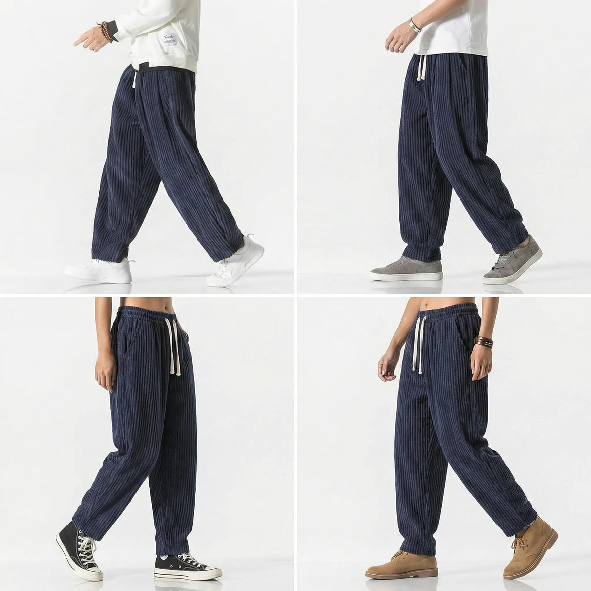 Hikarune 15 - Pantalon en velours côtelé