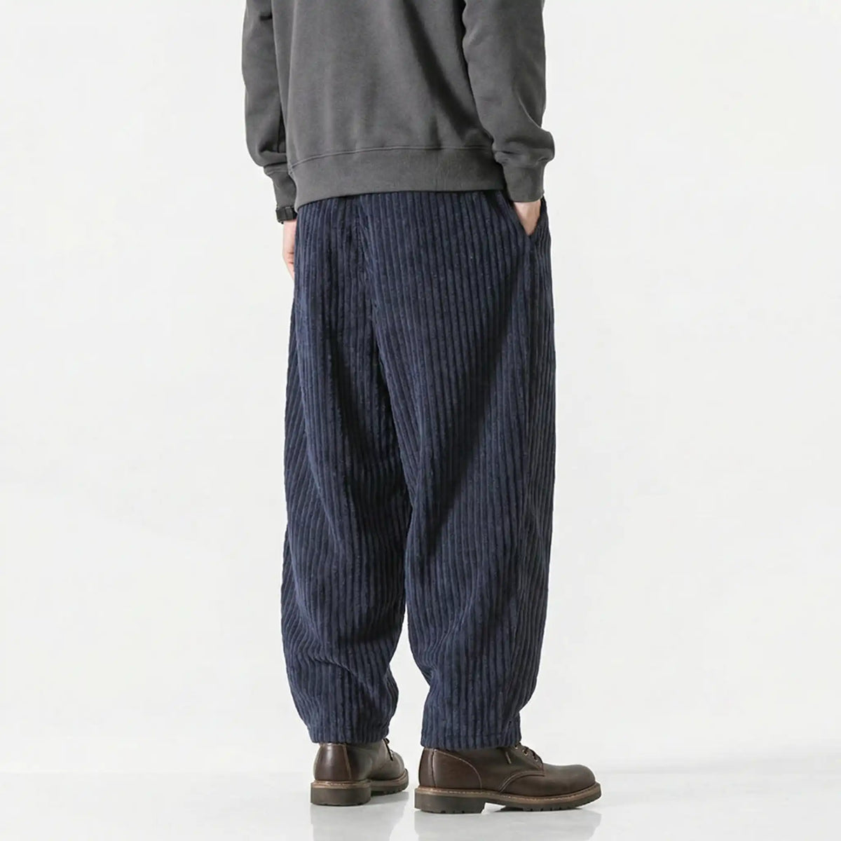 Hikarune 15 - Pantalon en velours côtelé