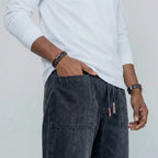 Hikarune 21 - Pantalon denim confort