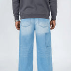 Hikarune 23 - Pantalon denim baggy japonais