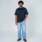 Hikarune 23 - Pantalon denim baggy japonais