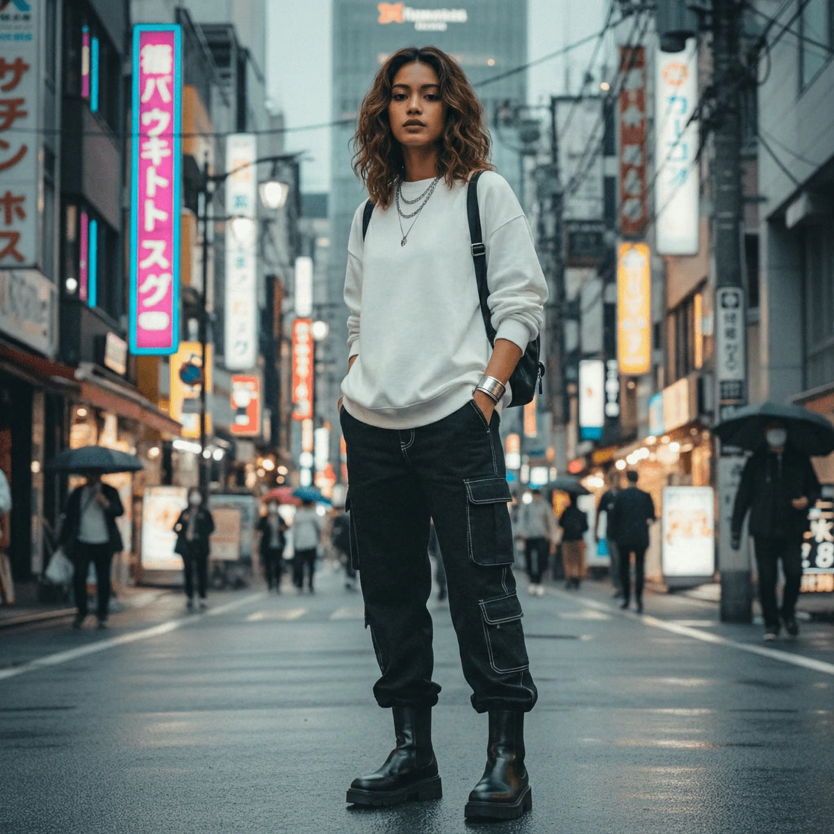 Hikarune 24 - Pantalon cargo japonais