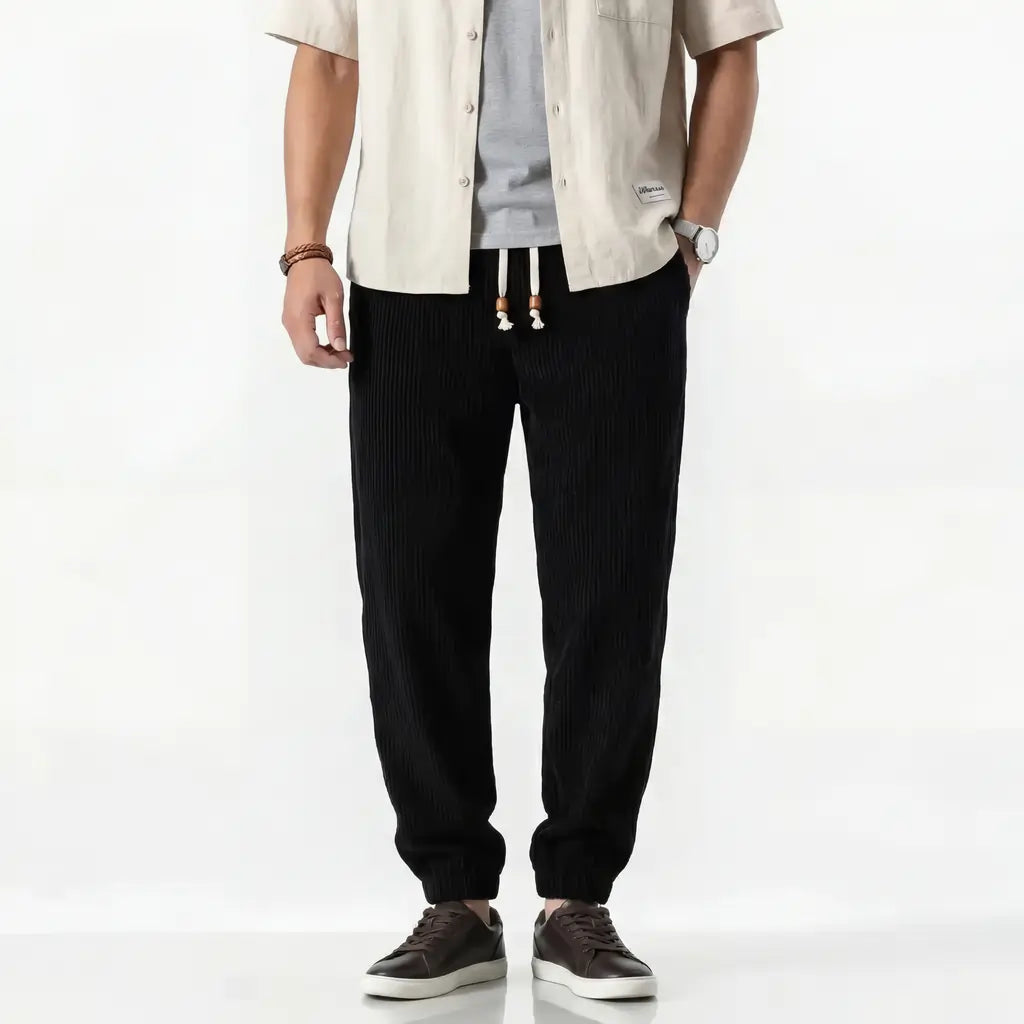 ヒカルネ - Pantalon en velours côtelé