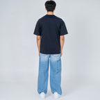 Hikarune 23 - Pantalon denim baggy japonais