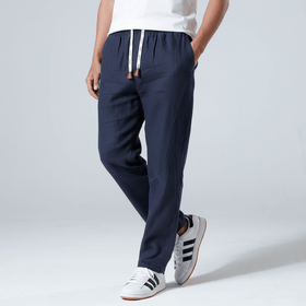 Hikarune 18 - Pantalon confort japonais en lin